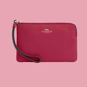 Coach corner Zip wallet